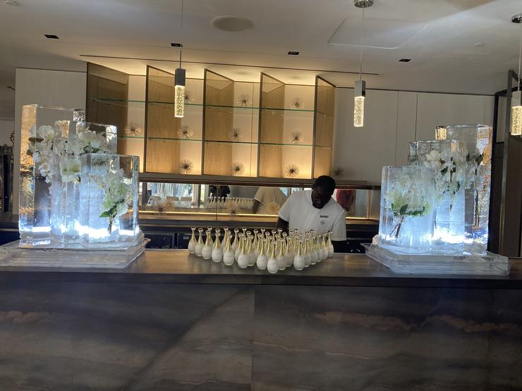 Display, Ice, Flowers, Dior, Wedding Planner, Wedding Coordinator