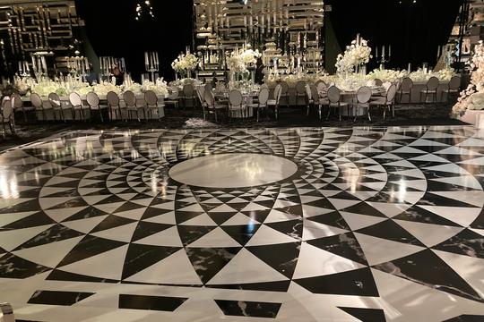Wedding Reception, Black & White, Luxury, Sophisticated Wedding, Wedding Planner, Wedding Coordinator